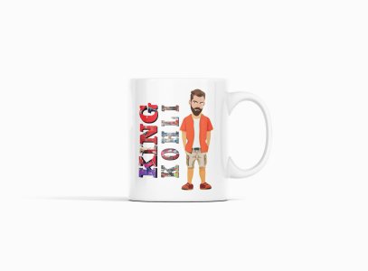 King Kohli - IPL designed Mugs for Cricket lovers