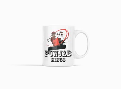 Punjab Kings, Batsman playing- IPL designed Mugs for Cricket lovers