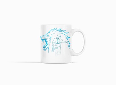 Dhoni, backside - IPL designed Mugs for Cricket lovers