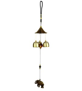 Wind chime(elephant)/ Ringing bells / handing bells soothing decorative item for home decor