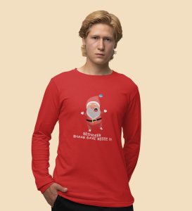 Santa Misses Me: Best DesignedFull Sleeve T-shirt: great Gift For Secret Santa