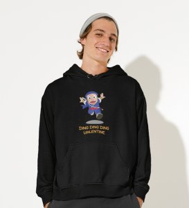 Be Aware: Printed (black) Hoodies For Singles